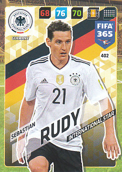 Sebastian Rudy Germany 2018 FIFA 365 International Star #402